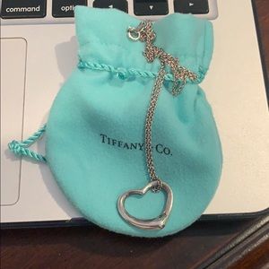 Tiffany & Co Open Heart Pendant